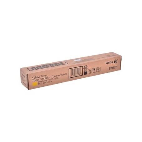 Xerox originální toner 006R01518, yellow, 15000str., Xerox WorkCentre 7525, 7530