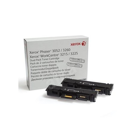 Xerox originální toner 106R02782, black, 2x3000str., Xerox Phaser 3052,3260, WorkCentre 3215,3225, Dual pack