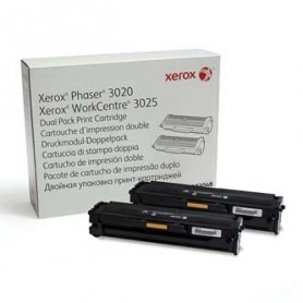 Xerox originální toner 106R03048, black, Xerox Phaser 3020B, dual pack