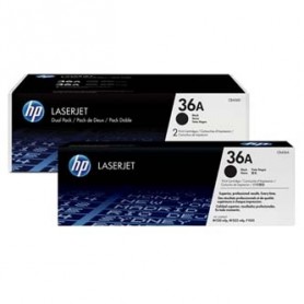 HP originální toner CB436AD, black, 4000 (2x2000)str., HP 36A, HP LaserJet P1505, M1522n, nf MFP, Dual pack