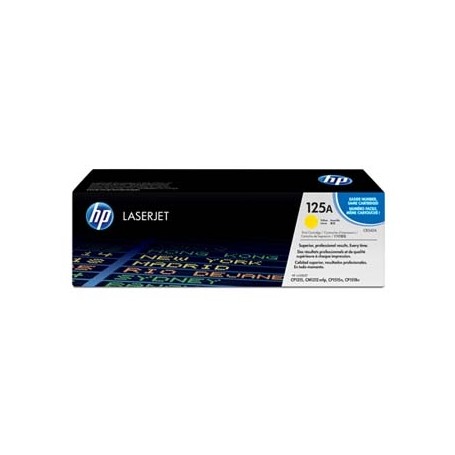 HP originální toner CB542A, yellow, 1400str., HP 125A, HP Color LaserJet CP1215, 1515, 1518