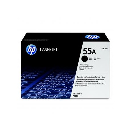 HP originální toner CE255A, black, 6000str., HP 55A, HP LaserJet P3015, LaserJet Pro 500 MFP M521dn