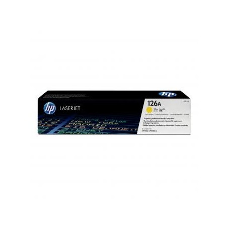 HP originální toner CE312A, yellow, 1000str., HP 126A, HP LaserJet Pro CP1025, 1025nw, MFP M175