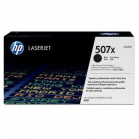 HP originální toner CE400X, black, 11000str., HP 507X, HP LaserJet Enterprise 500 color M551