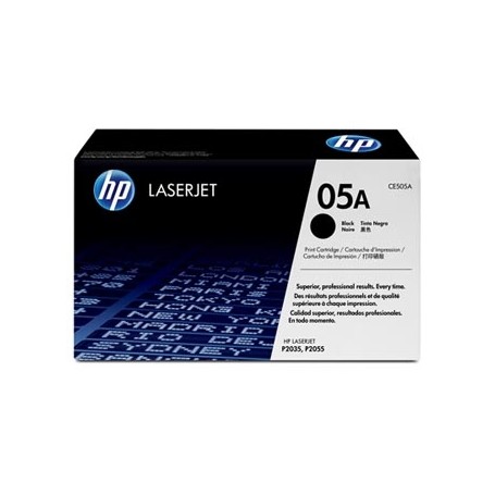 HP originální toner CE505A, black, 2300str., HP 05A, HP LaserJet P2035, 2055
