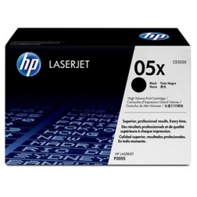 HP originální toner CE505X, black, 6500str., HP 05X, high capacity, HP LaserJet P2055