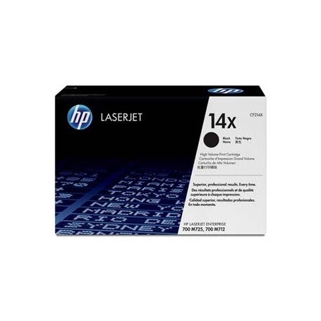 HP originální toner CF214X, black, 17500str., HP 14X, HP LaserJet Enterprise 700 M712dn