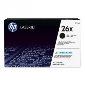 HP originální toner CF226X, black, 9000str., HP 26X, high capacity, HP LaserJet Pro M402, Pro MFP M426, 930g