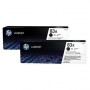 HP originální toner CF283AD, black, 2x1500str., HP 83A, HP LJ Pro M201dw,M201n,MFP M125a,MFP M125nrw, Dual pack, 1240g, 2ks