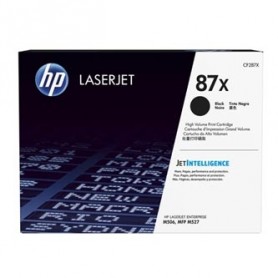 HP originální toner CF287X, black, 18000str., HP 87X, high capacity, HP LJ Enterprise M506, HP LJ Pro MFP M527, M501n, 1230g
