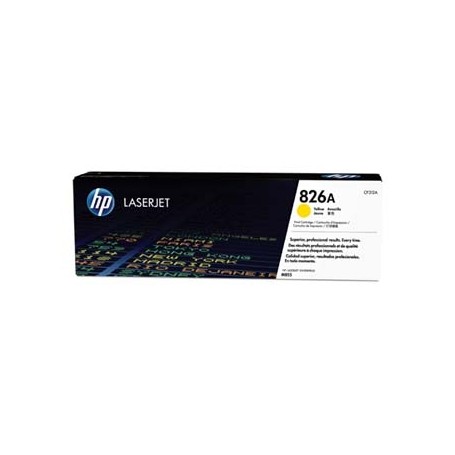 HP originální toner CF312A, yellow, 31500str., HP 826A, HP Color LaserJet Enterprise M855dn, M855x+, M855x+