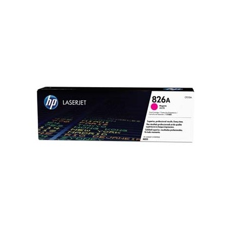 HP originální toner CF313A, magenta, 31500str., HP 826A, HP Color LaserJet Enterprise M855dn, M855x+, M855x+