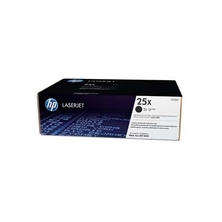 HP originální toner CF325X, black, 40000str., HP 25X, HP LaserJet Enterprise M830z, M806dn, M806x+, 1ks