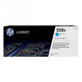 HP originální toner CF361X, cyan, 9500str., HP 508X, high capacity, HP Color LaserJet Enterprise M552dn,M553dn,553n,553x