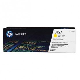 HP originální toner CF382A, yellow, 2700str., HP 312A, HP Color LaserJet Pro MFP M476dn, MFP M476dw, MFP M47, 720g