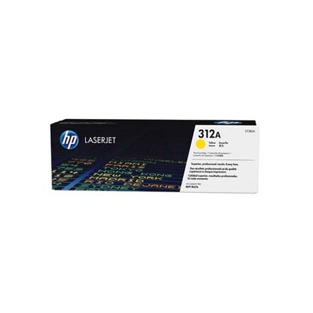 HP originální toner CF382A, yellow, 2700str., HP 312A, HP Color LaserJet Pro MFP M476dn, MFP M476dw, MFP M47, 720g
