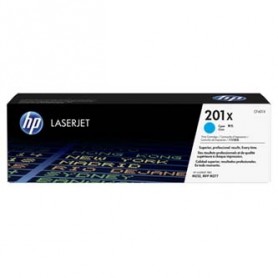 HP originální toner CF401X, cyan, 2300str., HP 201X, HP Color LaserJet MFP 277, Pro M252, 770g