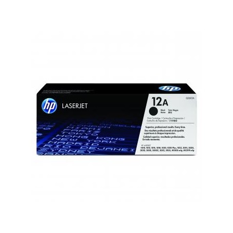 HP originální toner Q2612A, black, 2000str., HP 12A, HP LaserJet 1010, 1012, 1015, 1020, 1022, 3015, 3020
