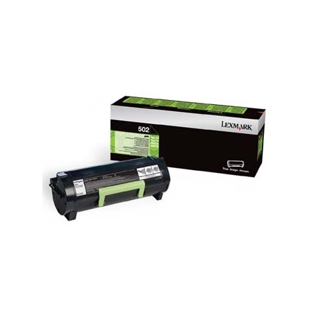 Lexmark originální toner 50F2000, black, 1500str., 502, return, Lexmark MS310D, 310DN, 410D, 410DN