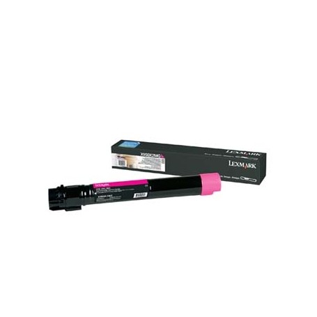 Lexmark originální toner X950X2MG, magenta, 24000str., extra high capacity, Lexmark X950, X952, X954