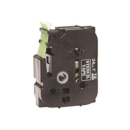 Brother originální páska do tiskárny štítků, Brother, STE-151, 3m, 24mm, kazeta s páskou Stencil