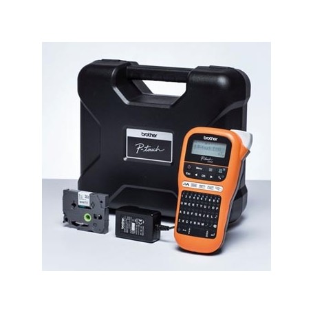Tiskárna samolepicích štítků Brother, PT-E110VP, s kufrem