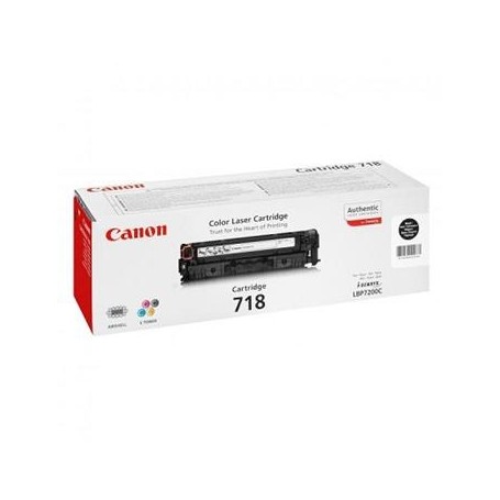 Canon Toner Cartridge CRG-718Bk black (2662B002)