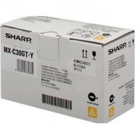 Sharp Toner Cartridge MX-C30GTY yellow