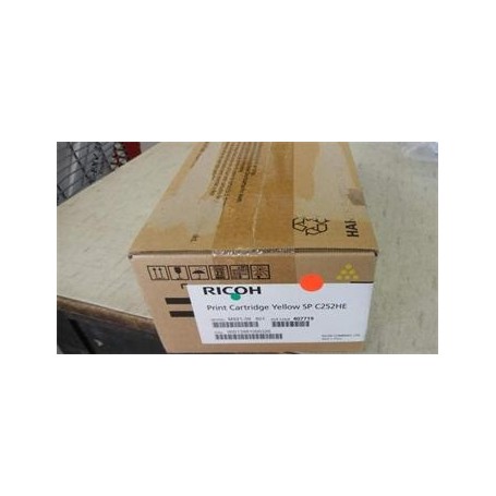 Ricoh Toner SP C252DN, SPC 252SF (407719) yellow poškozený obal