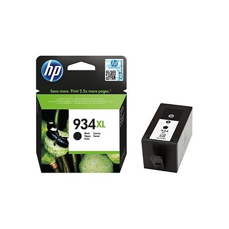 HP C2P23AE Ink Cart No. 934XL Black