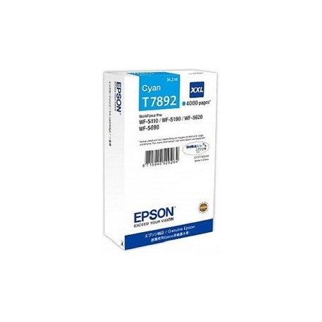 Epson Ink Cartridge T7892 XXL cyan