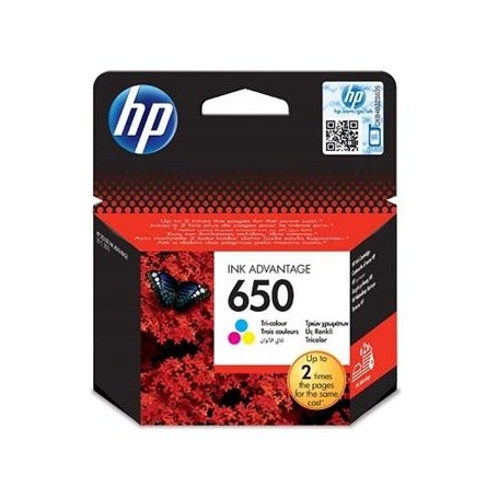 HP CZ102AE Ink Cartridge No.650 Color