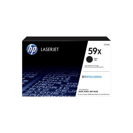 HP originální toner black, 10000str., HP 59X, high capacity, HP LaserJet Pro M404, M403, LaserJet Pro MFP M428