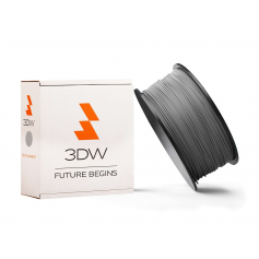 3DW - PLA filament pro 3D tiskárny - šedá