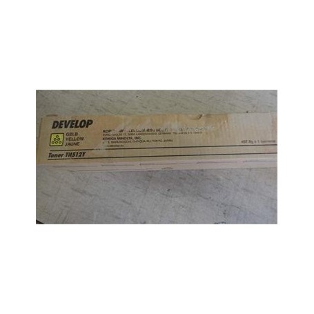 Develop Toner ineo +454/+455/TN512 yellow (A33K2D2) poškozený obal