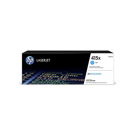 HP originální toner W2031X, cyan, 6000str., HP 415X, HP Color LaserJet Pro M454, MFP M479