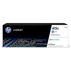 HP originální toner W2031X, cyan, 6000str., HP 415X, HP Color LaserJet Pro M454, MFP M479
