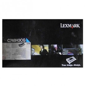 Lexmark originální toner C748H3CG, cyan, 10000str., Lexmark C748de, C748dte, C748e