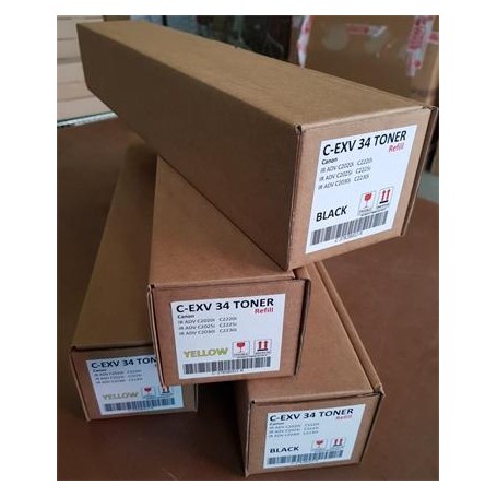 vyjmuto ze stroje Canon Toner C-EXV34 yellow (3785B002)