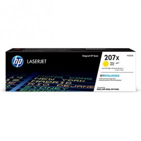HP originální toner W2212X, yellow, 2450str., HP 207X, HP Color LaserJet Pro M255, MFP M282, M283