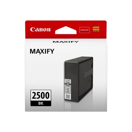 Canon originální ink PGI-2500 BK, black, 1000str., 29.1ml, 9290B001, Canon MAXIFY iB4050,iB4150,MB5050,MB5150,MB5350,MB5450