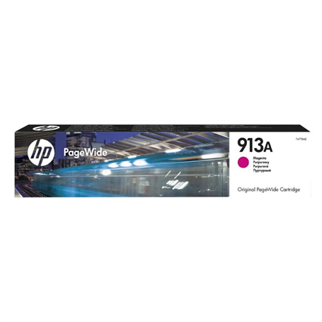 HP ink F6T78AE No.913A magenta, originální cartridge