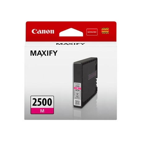 Canon originální ink PGI-2500 M, magenta, 9.6ml, 9302B001, Canon MAXIFY iB4050,iB4150,MB5050,MB5150,MB5350,MB5450