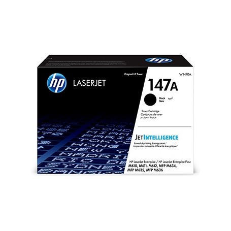HP originální toner W1470A, black, HP 147A, HP