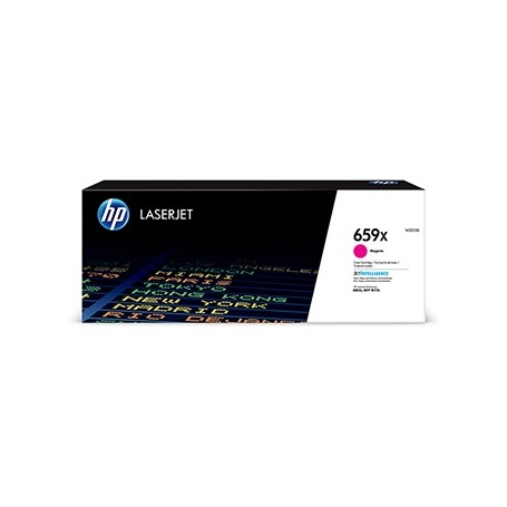 HP originální toner W2013X, magenta, 29000str., HP 659X, High Yield Magenta, HP Color LaserJet Enterprise M856dn,M856x,Color Las