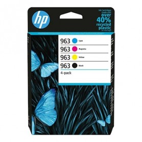 HP originální ink 6ZC70AE, CMYK, HP 963, HP Officejet Pro 9010, 9012, 9014, 9015, 9016, 9019
