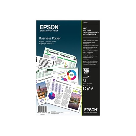 Xerografický papír Epson, Business Paper A4, 80 g/m2, bílý, 500 listů