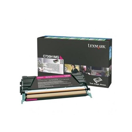 Lexmark Toner C736, X736, X738 magenta (C736H1MG)