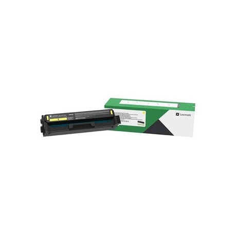 Lexmark originální toner C3220Y0, yellow, 1500str., return, Lexmark C3224dw, C3326dw, MC3224, O