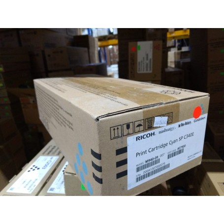 Ricoh Toner SP C340 Cyan (407900) poškozený obal